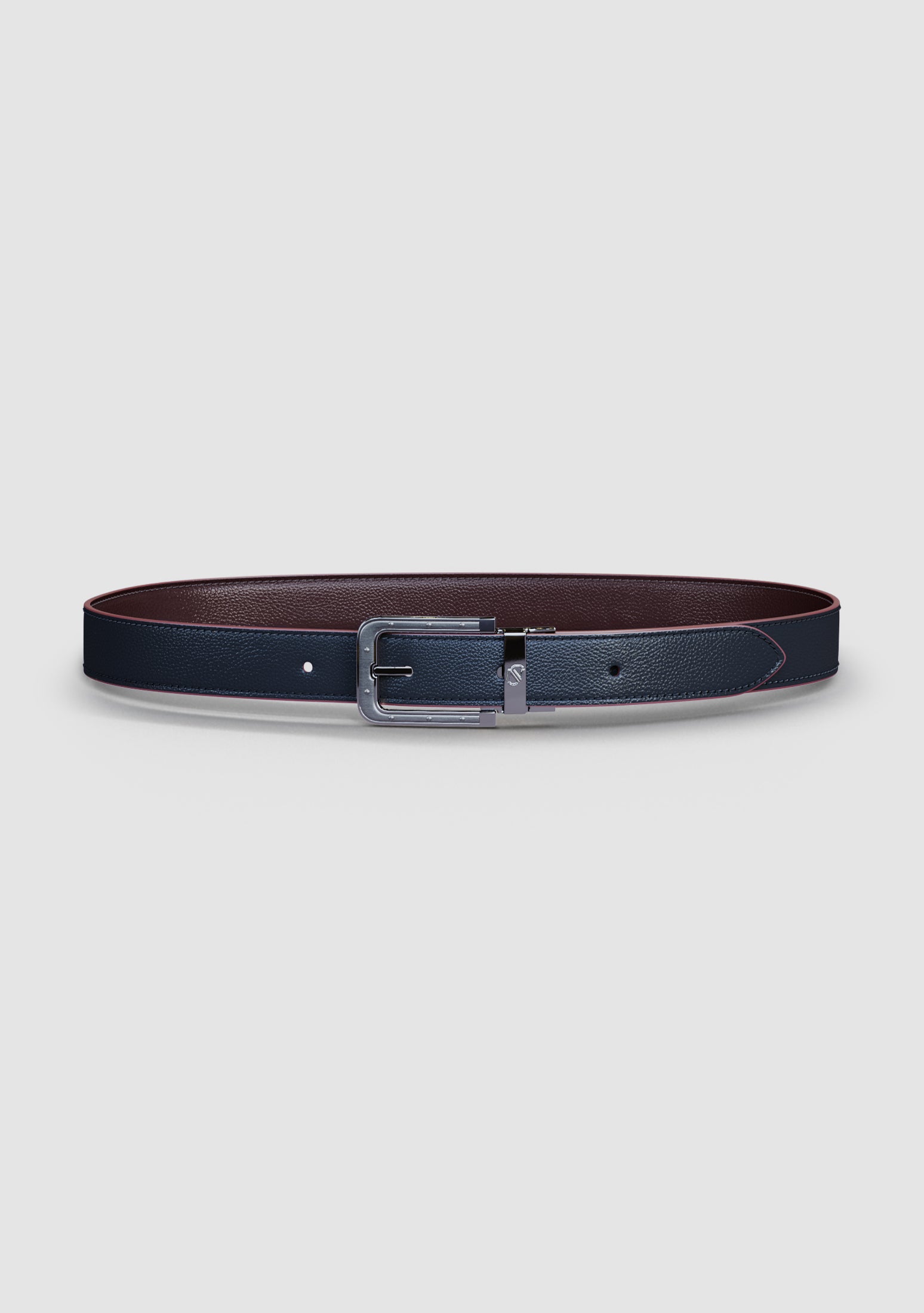SN25 Odysseus Platinum Calf Leather Belt