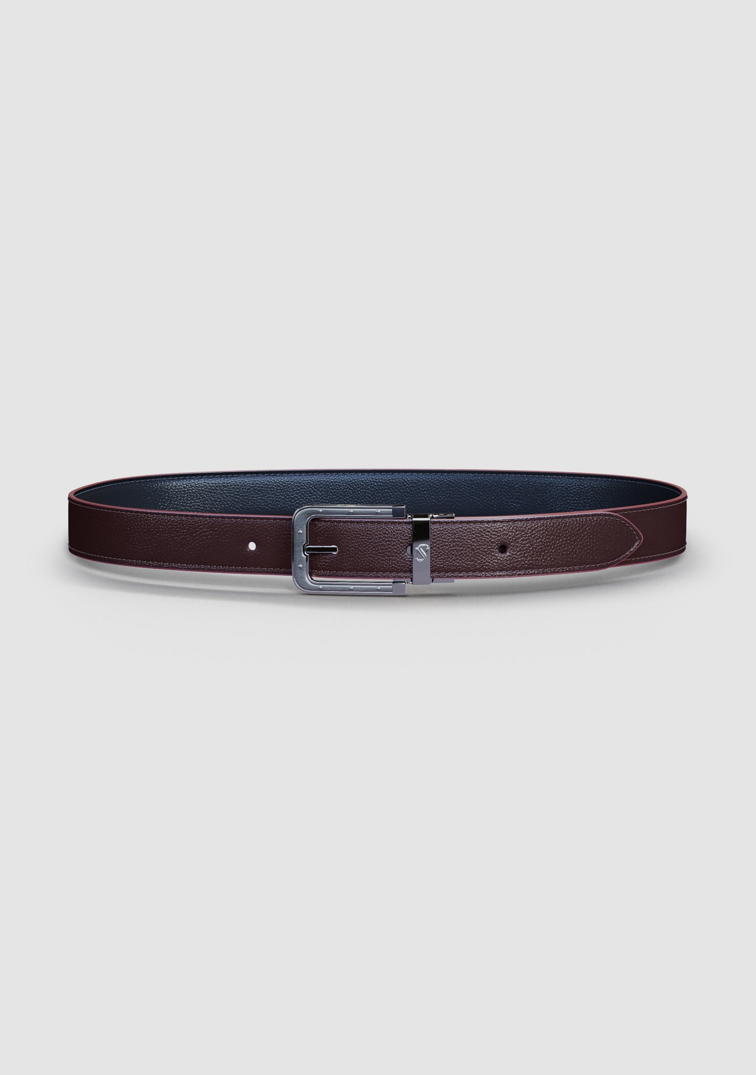 SN25 Odysseus Platinum Calf Leather Belt