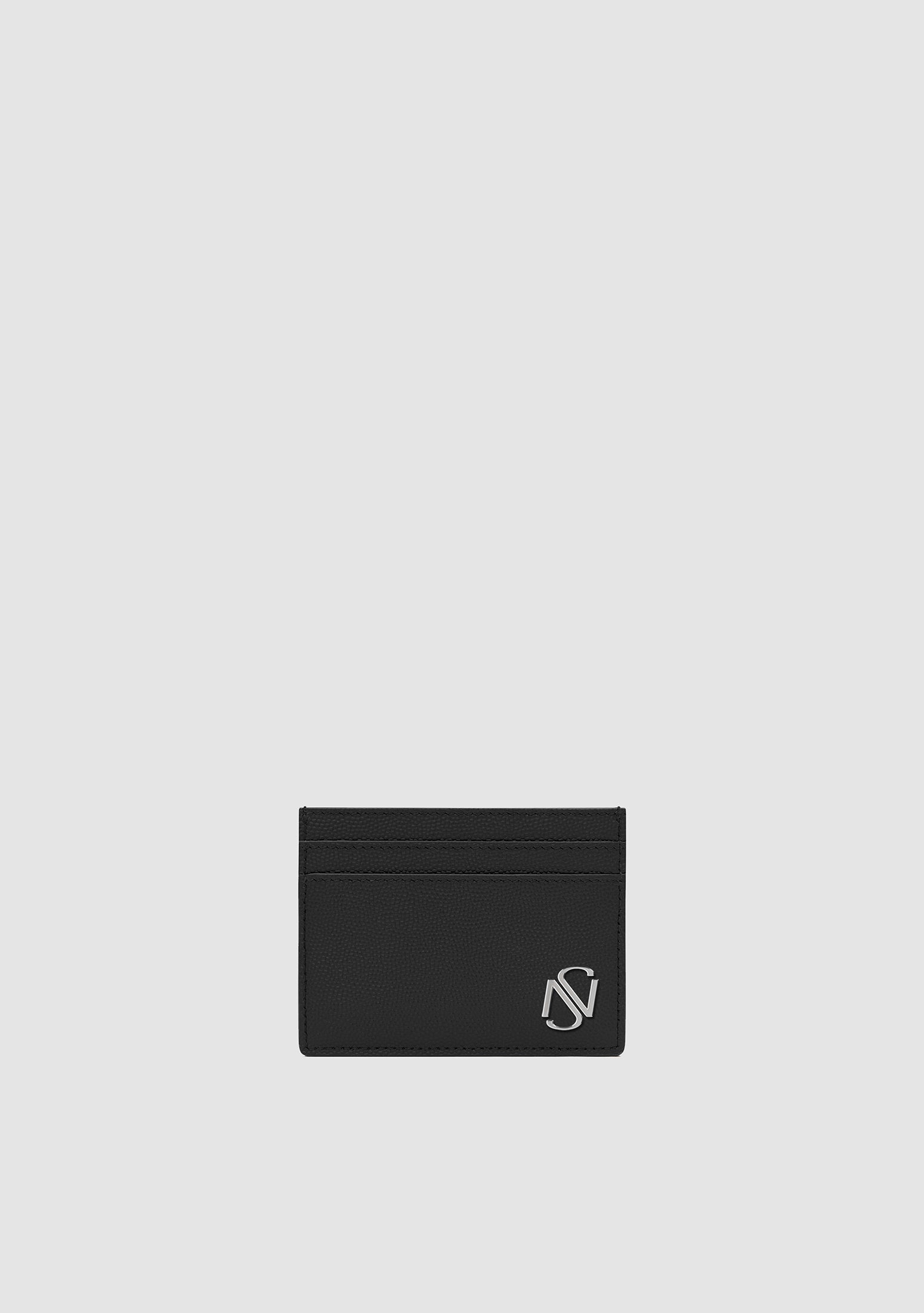 Logo Cardholder in Calf Leather main image 1
