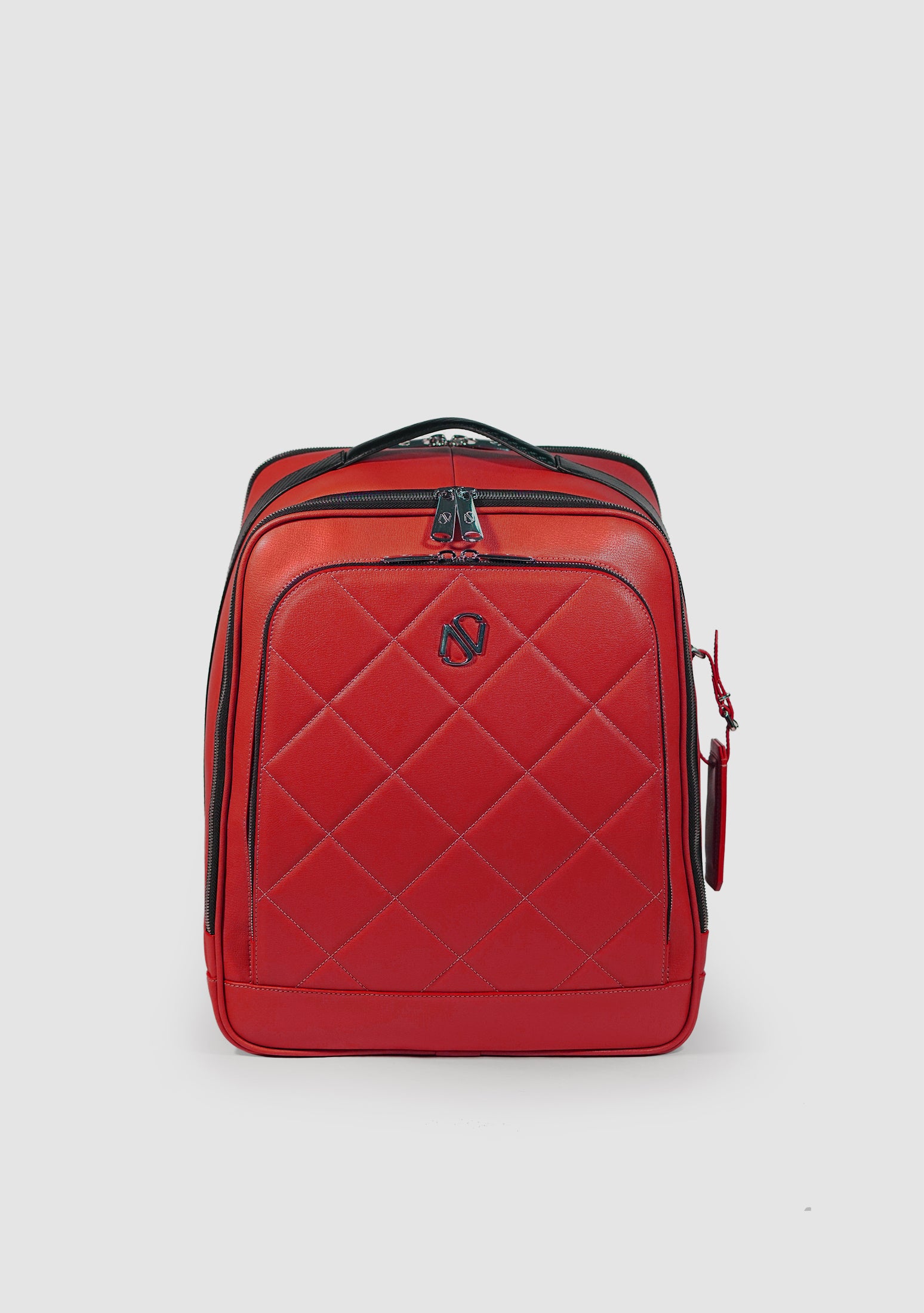 40 Red Dune Leather Backpack | Made in Italy