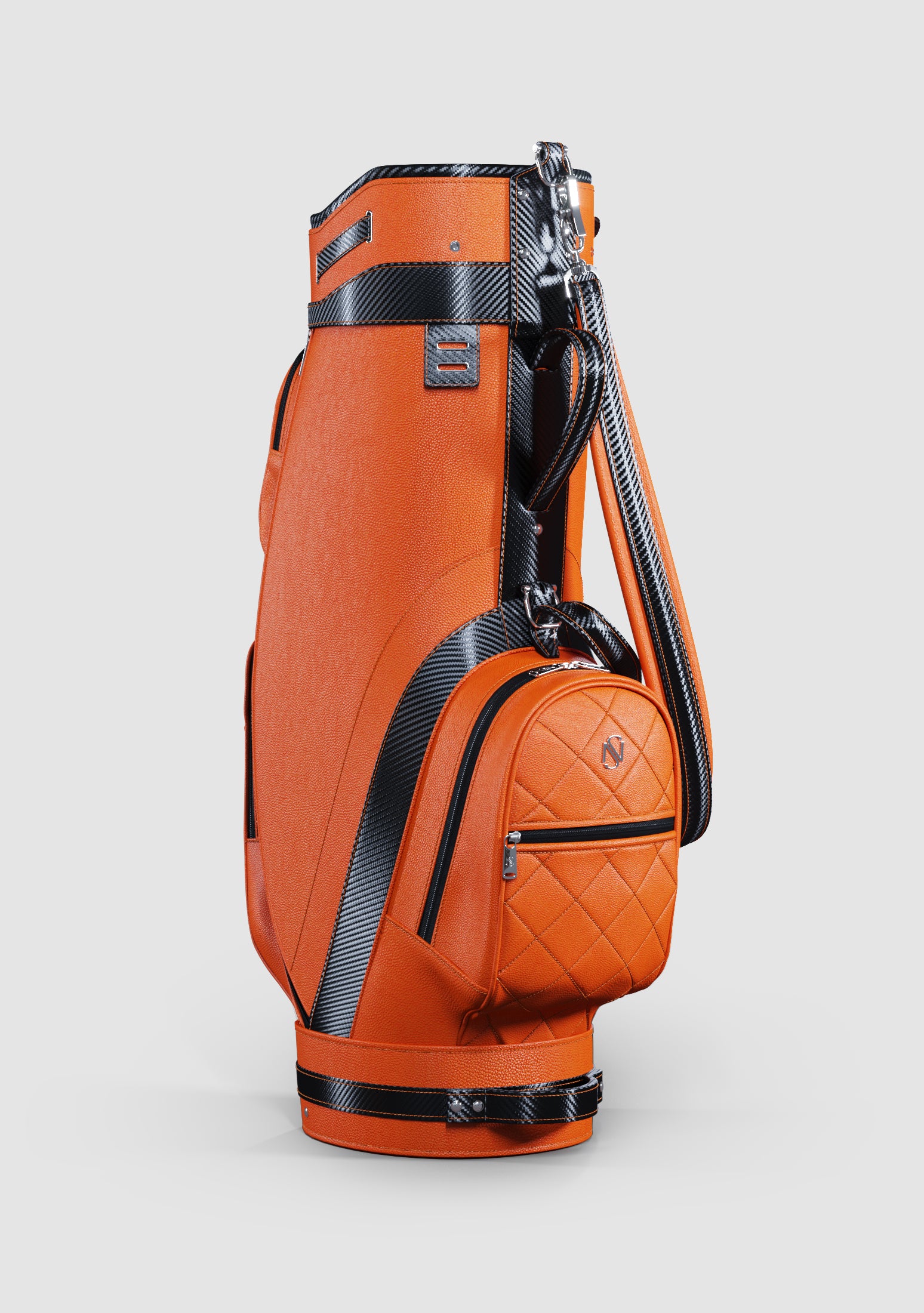 Kennedy Orange Golf Bag