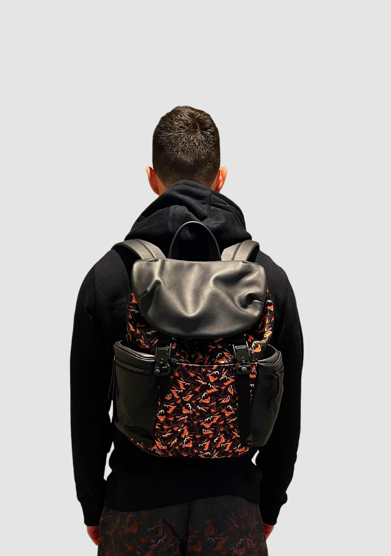 Wolfpack Unisex Leather Backpack