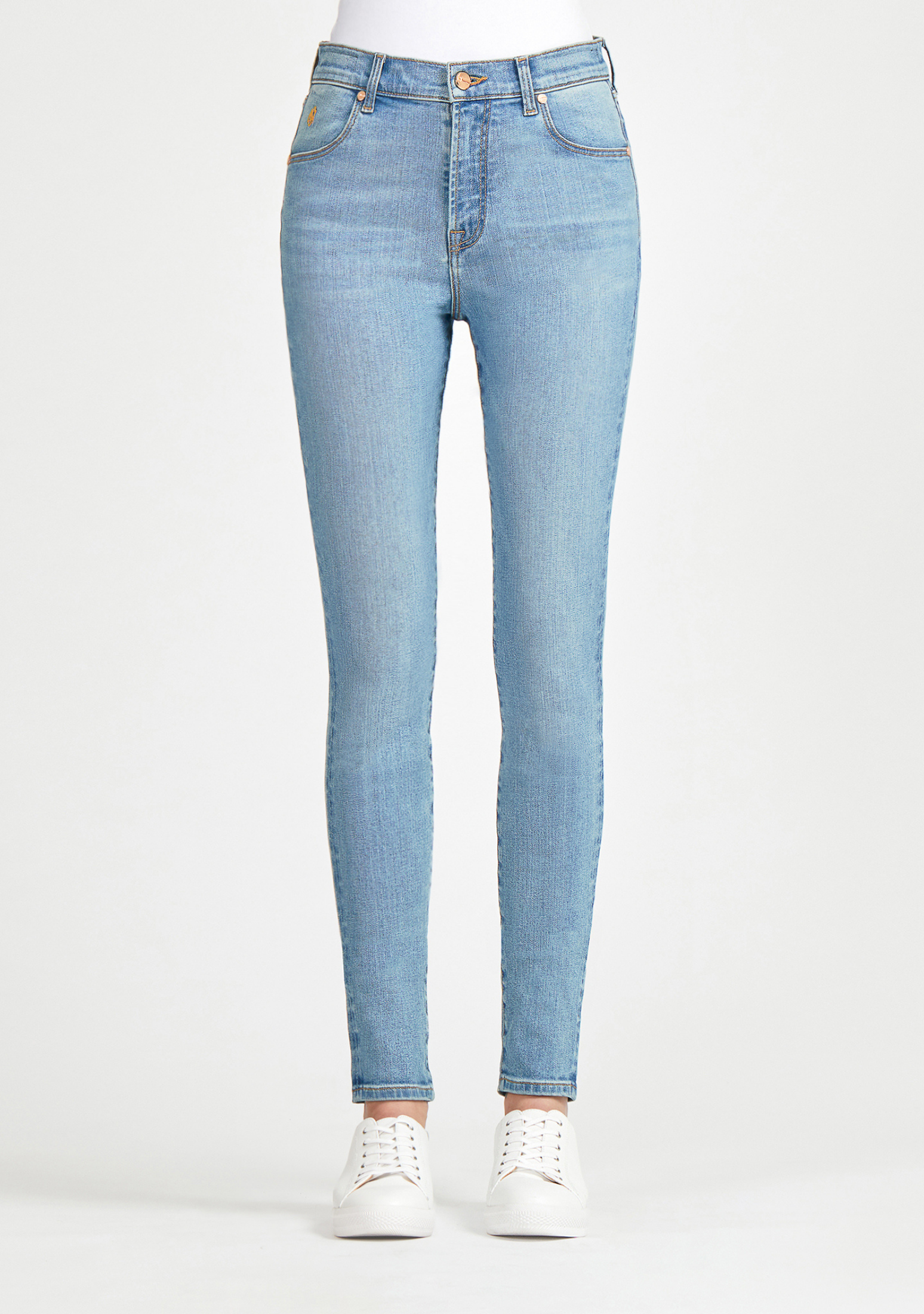 Blue Skinny Jeans for Women  SOUL OF NOMAD Women's Denim Akira