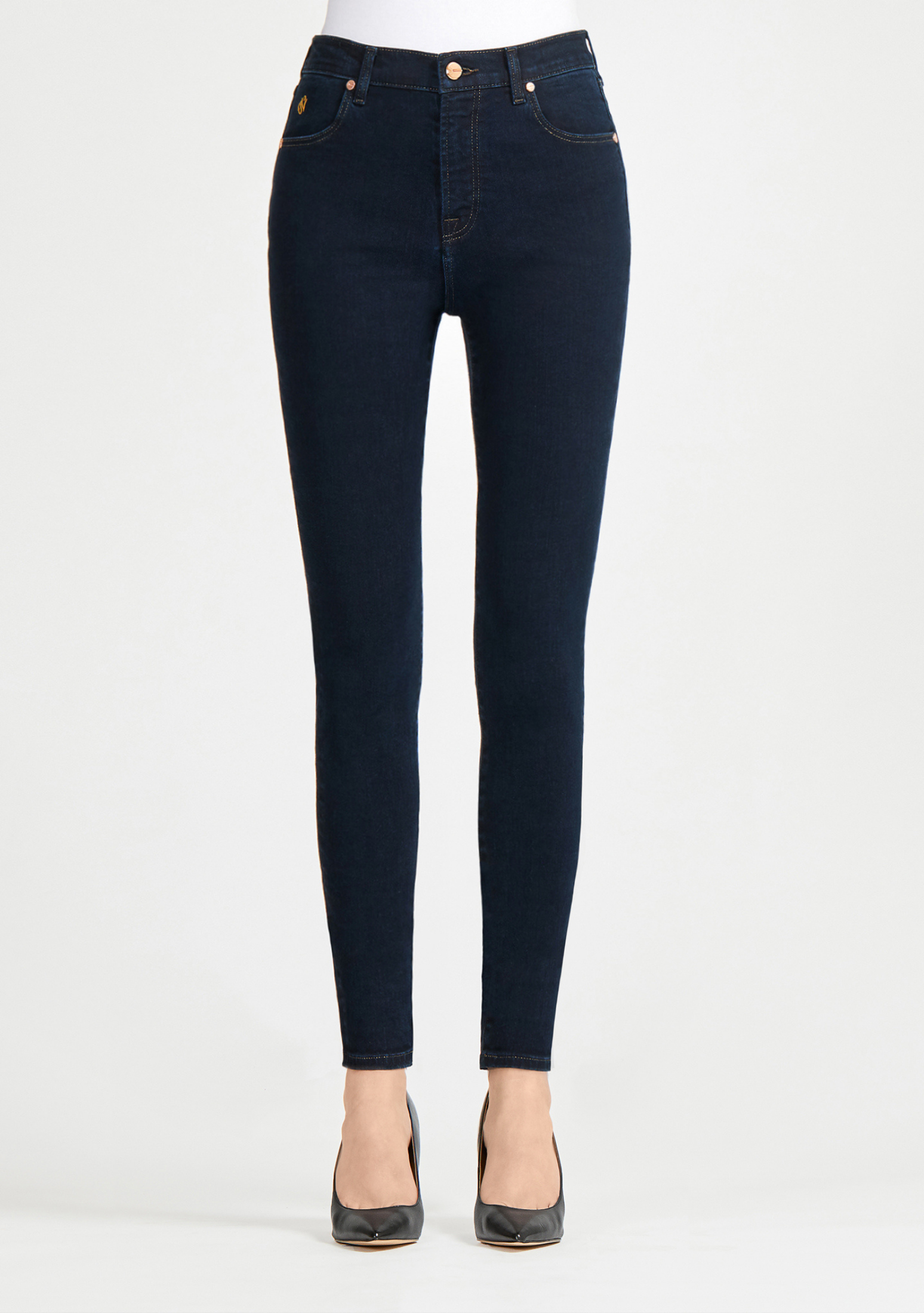 SN19 Women's Akira Skinny Denim Jeans Monterey Blue