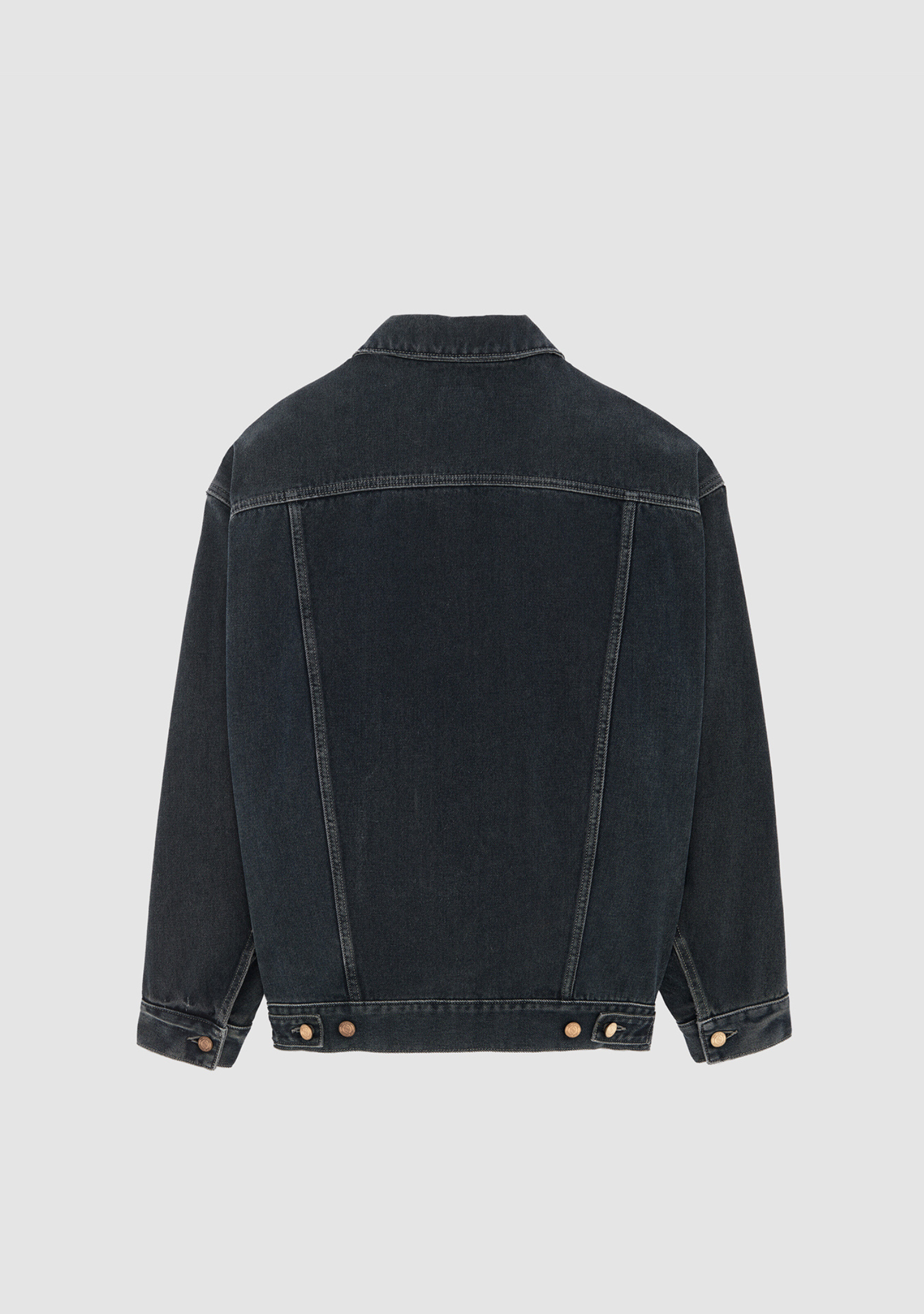 SN25 Men`s Maverick Denim Jacket Nightrider Black