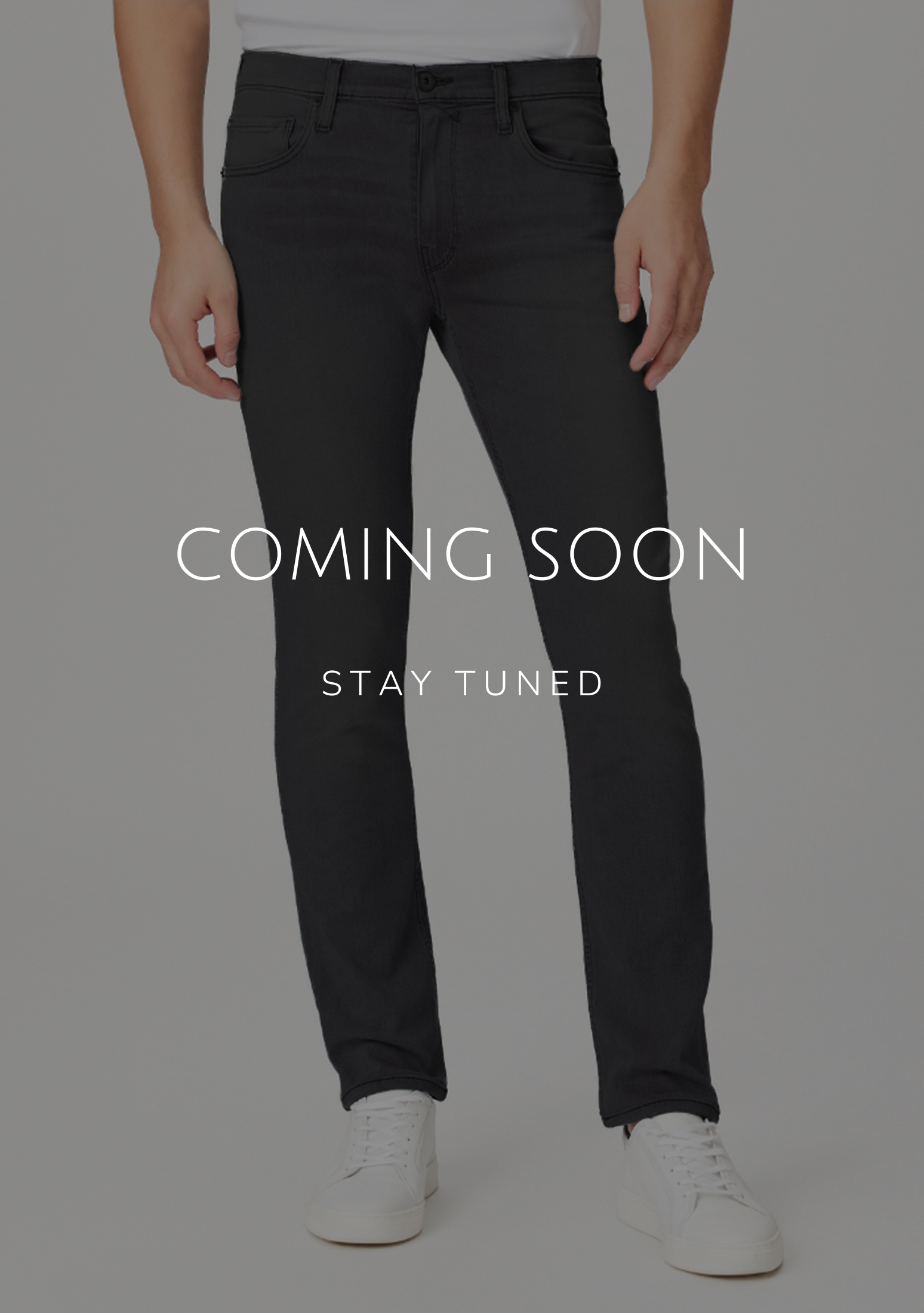 SN25 Men's Brentwood Slim Denim Jeans Dark Gray