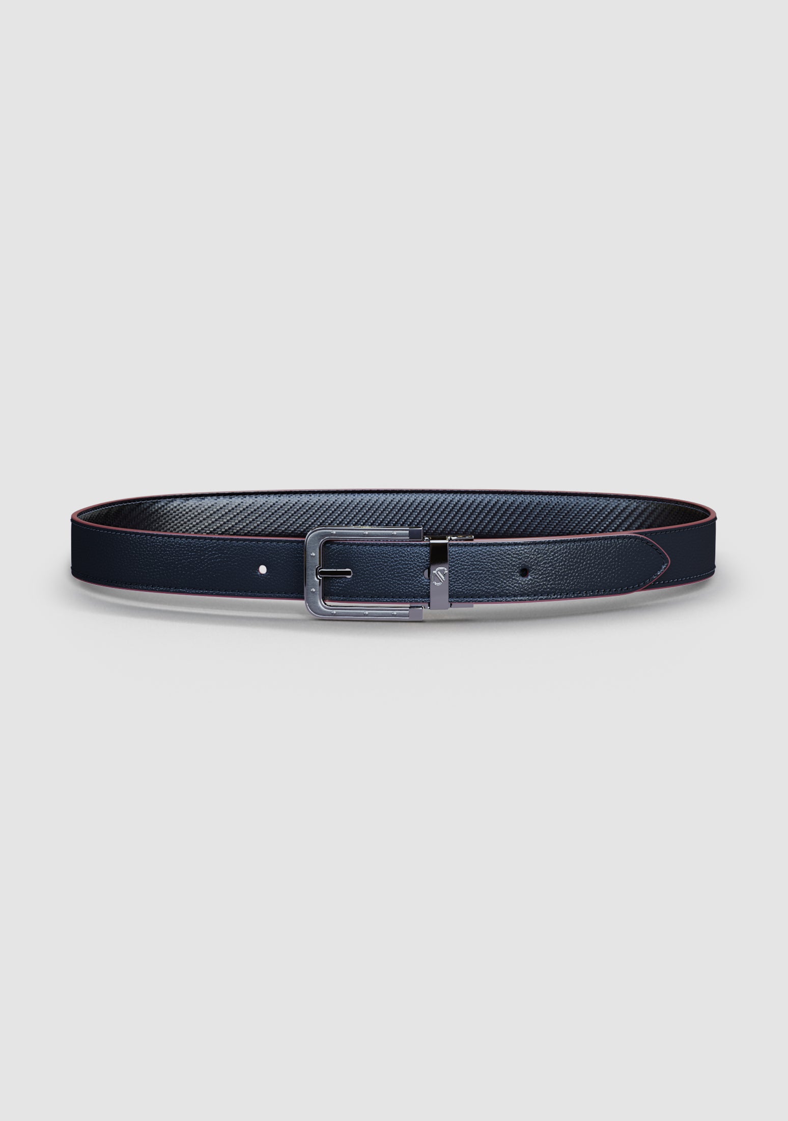 SN25 Odysseus Platinum Calf Leather Belt