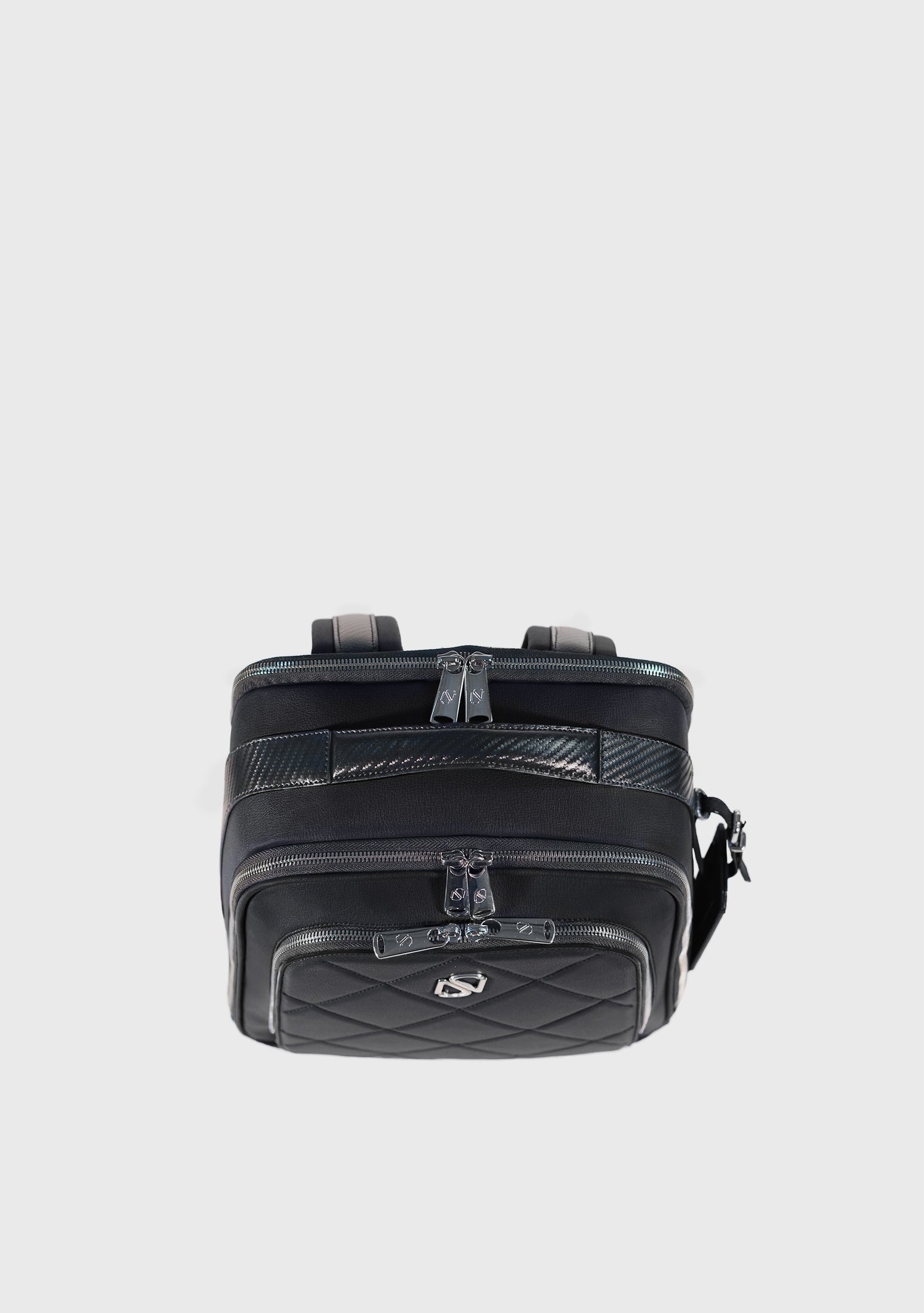 35 Dune Limited Black Calf Leather Backpack
