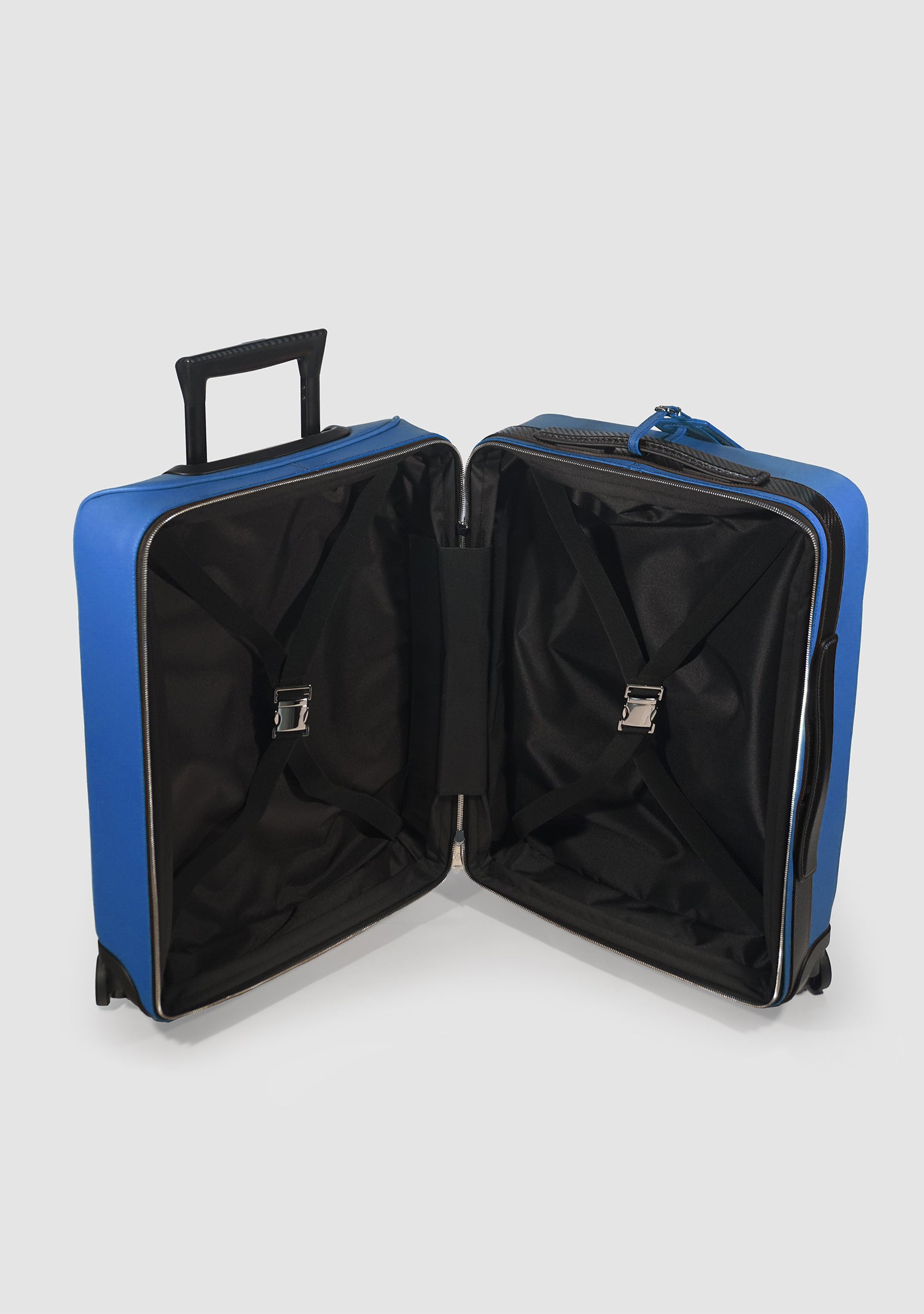 55 Dune Limited Blue Calf Leather Suitcase