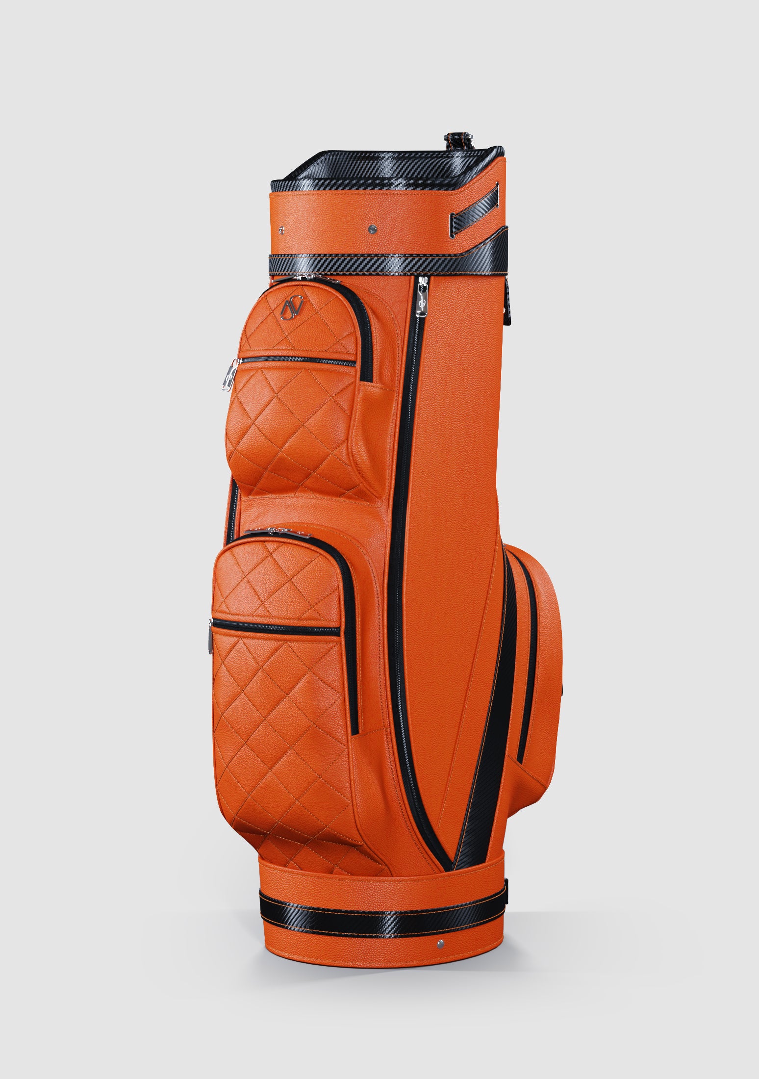 Kennedy Orange Golf Bag