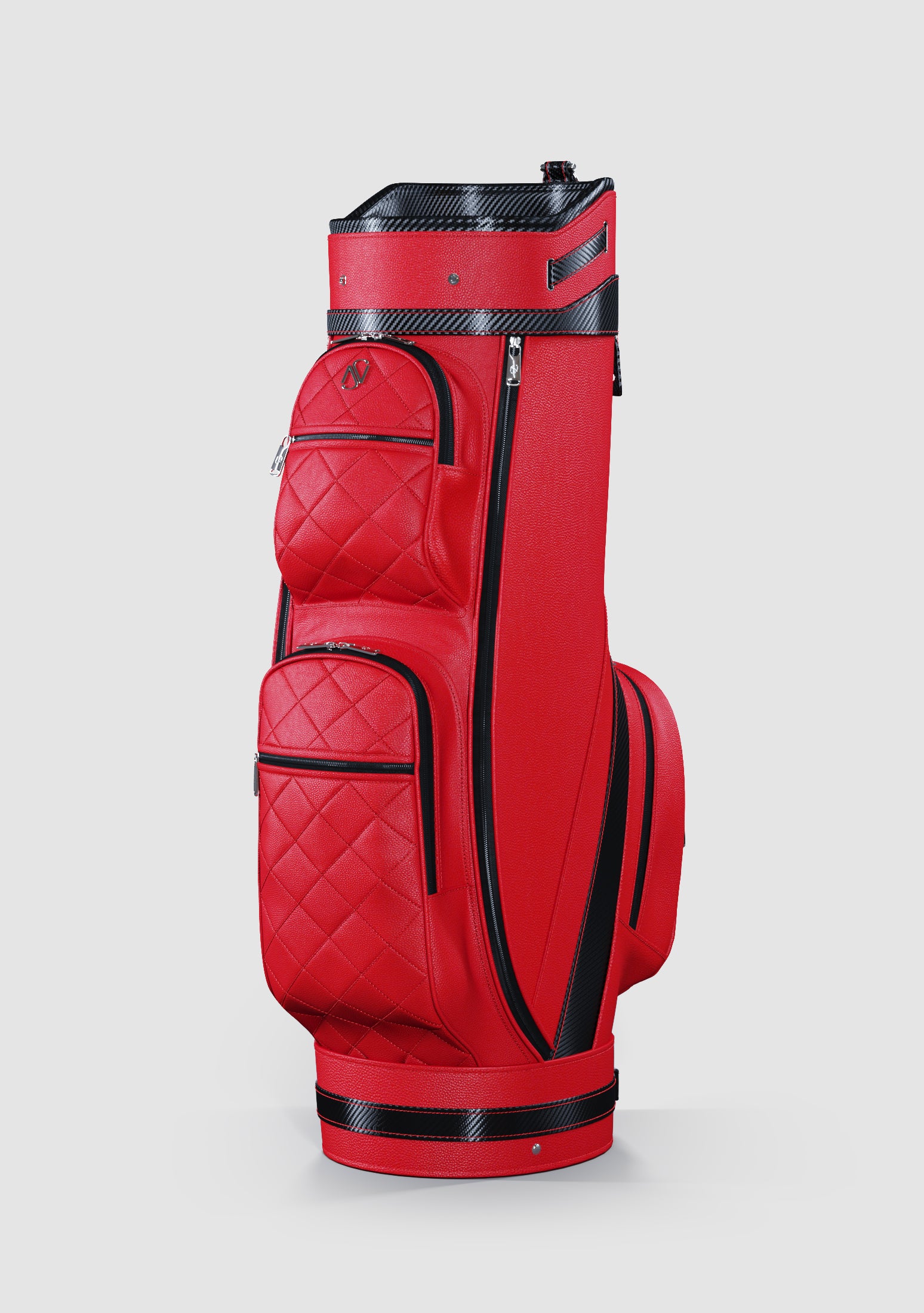 Kennedy Red Golf Bag
