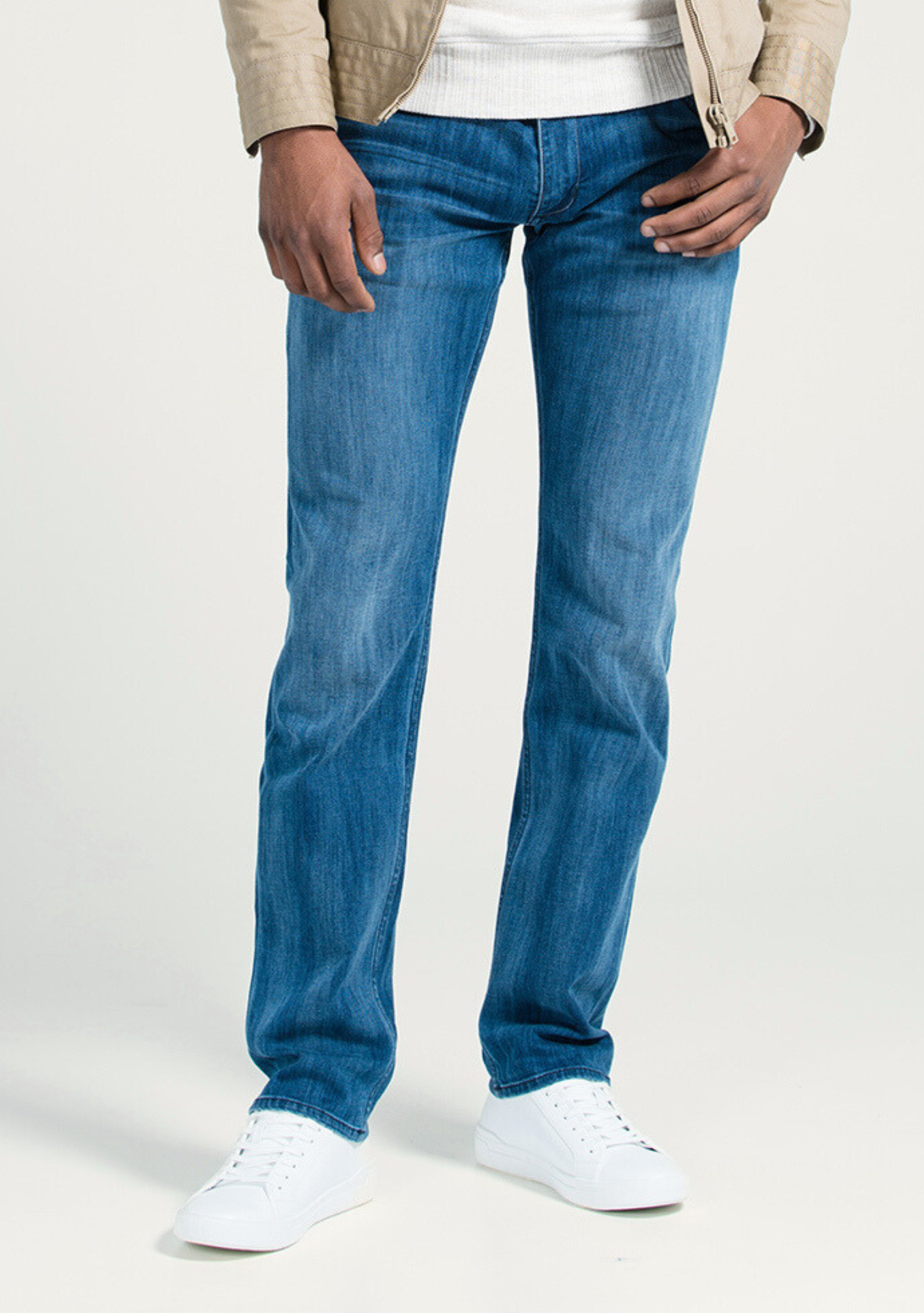 SN17 Men's Saratoga Straight Denim Jeans Lyon Blue