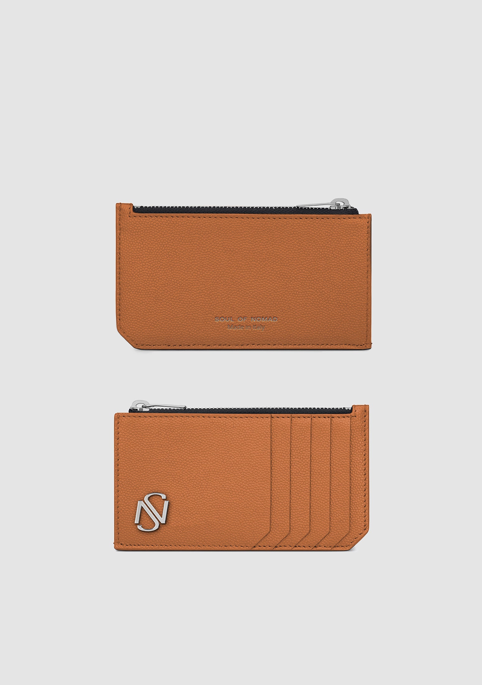 SN25 SON Leather Zipped Card Holder