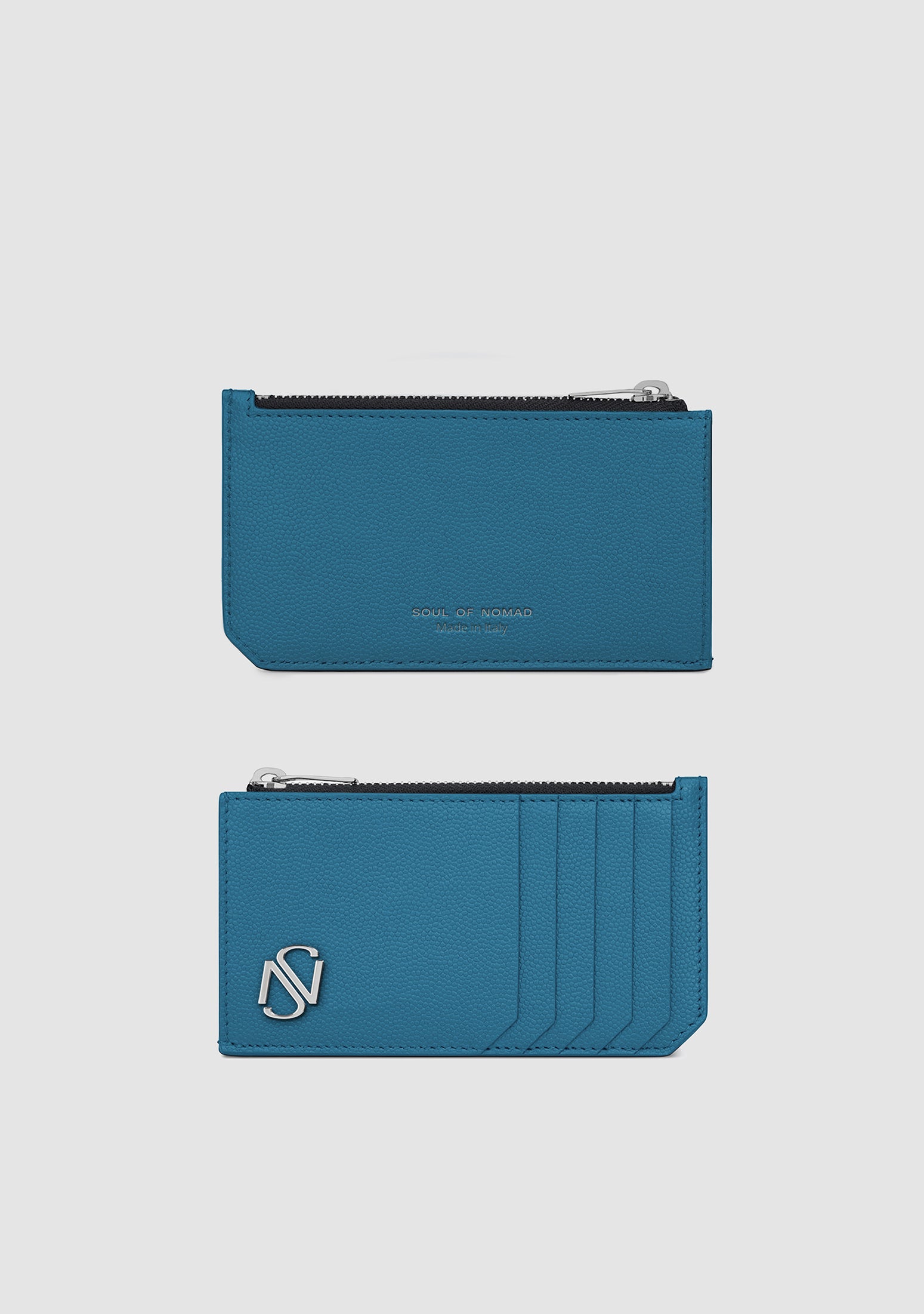 SN25 SON Leather Zipped Card Holder
