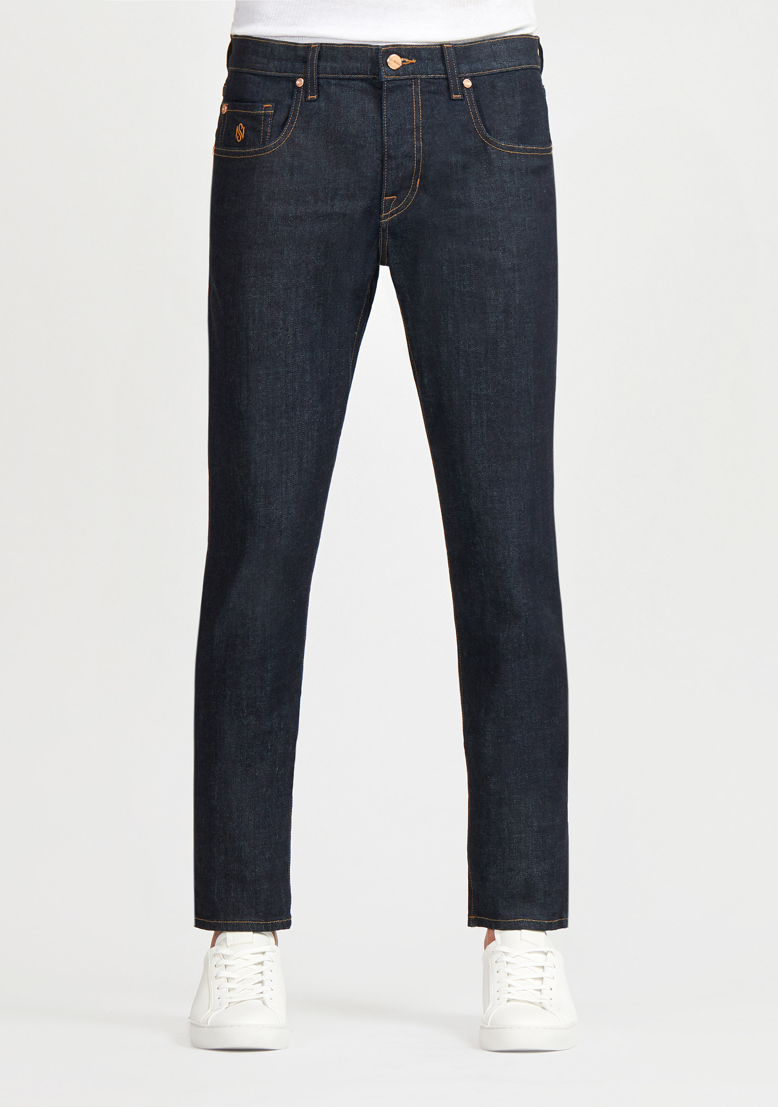 SN18 Men's Brentwood Slim Denim Jeans Monterey Blue