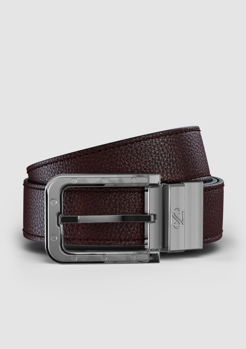 Odysseus Platinum Black & Brown Belt