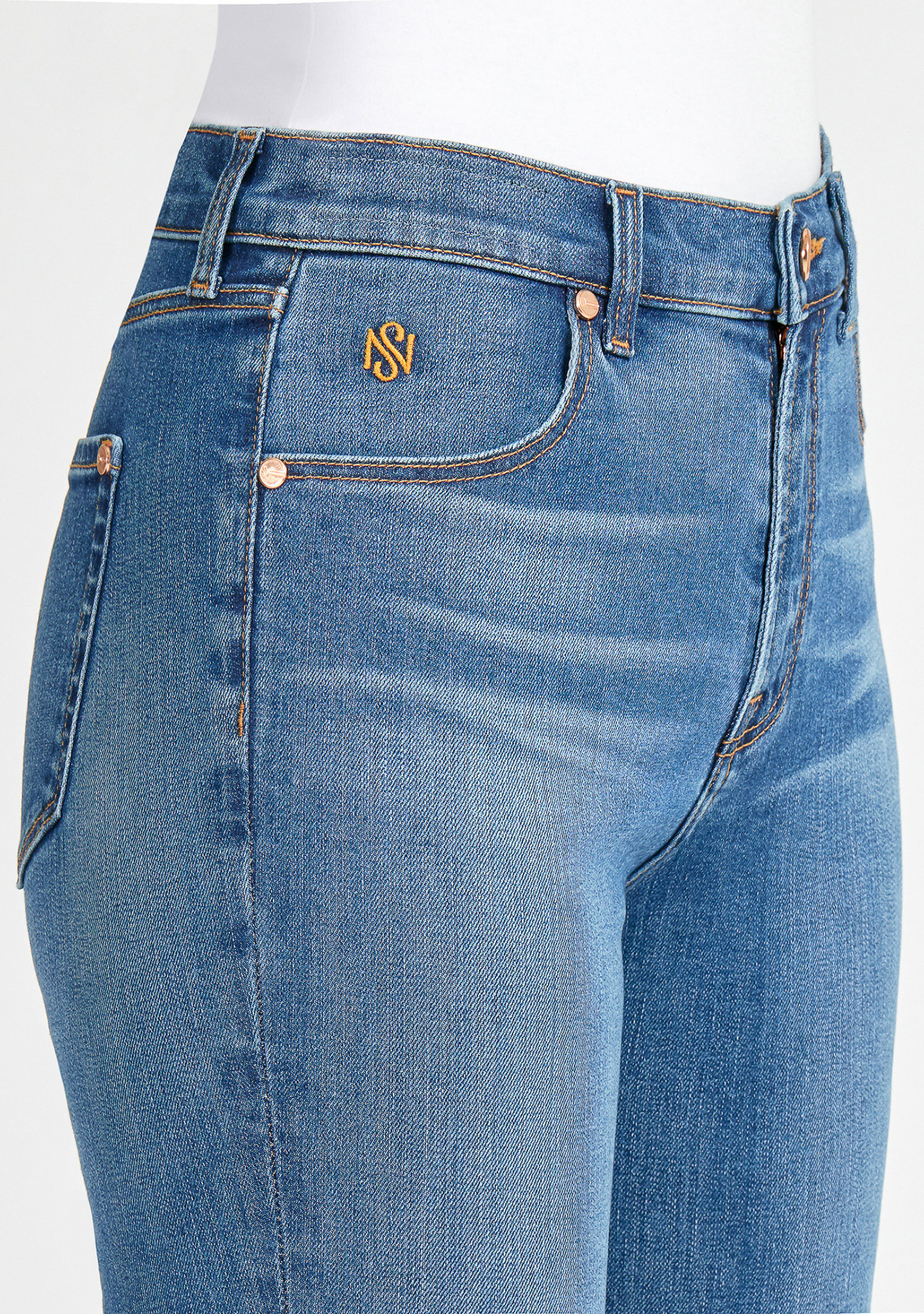 SN19 Women's Akira Skinny Denim Jeans Lyon Blue