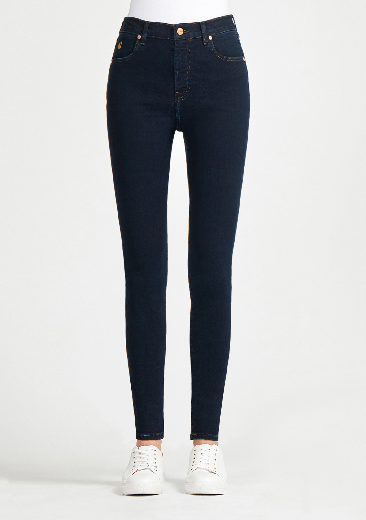 SN19 Women's Akira Skinny Denim Jeans Monterey Blue