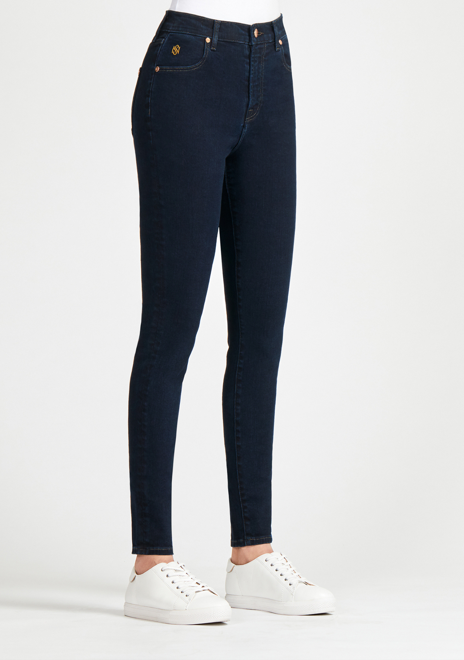 SN19 Women's Akira Skinny Denim Jeans Monterey Blue