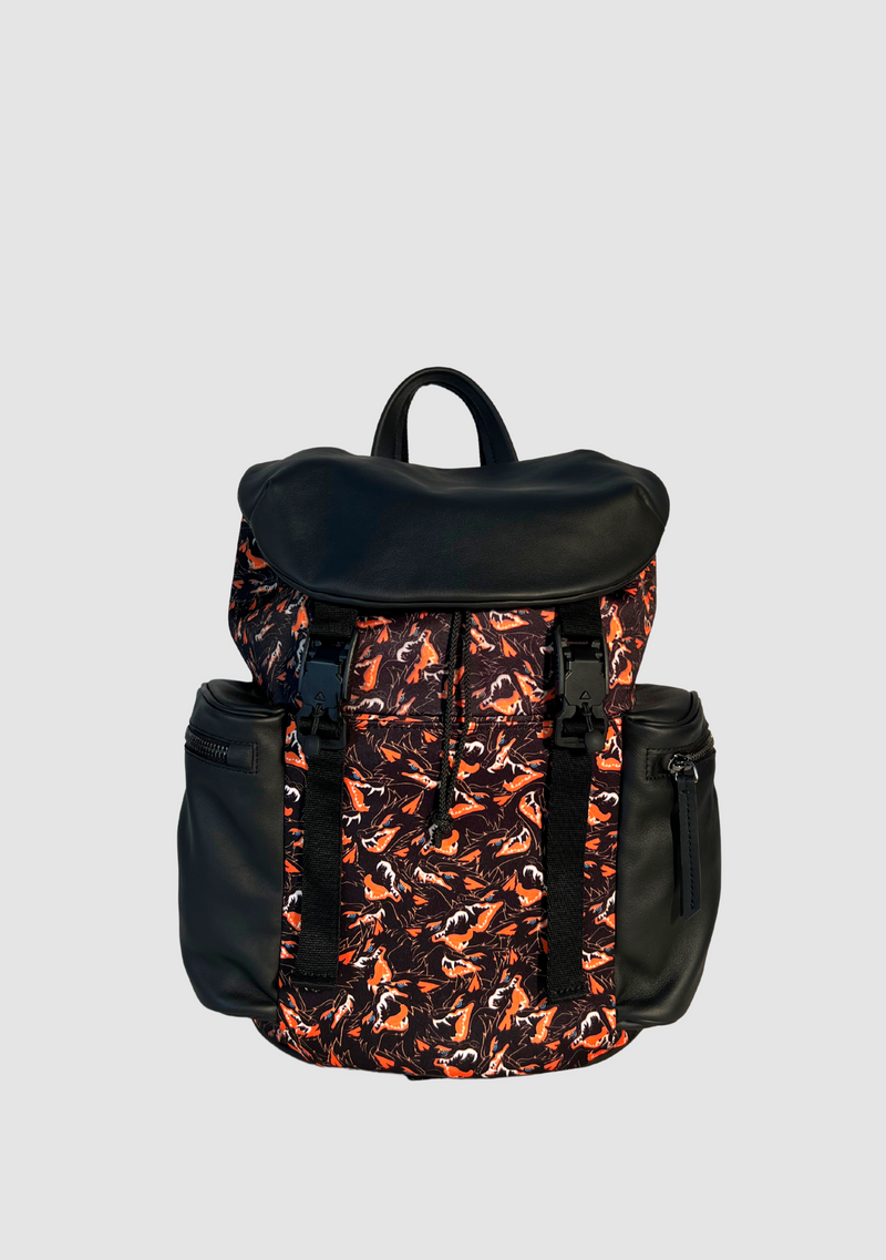 Wolfpack Unisex Leather Backpack