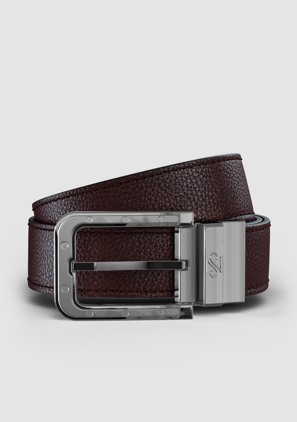 Odysseus Platinum Brown & Carbon Belt