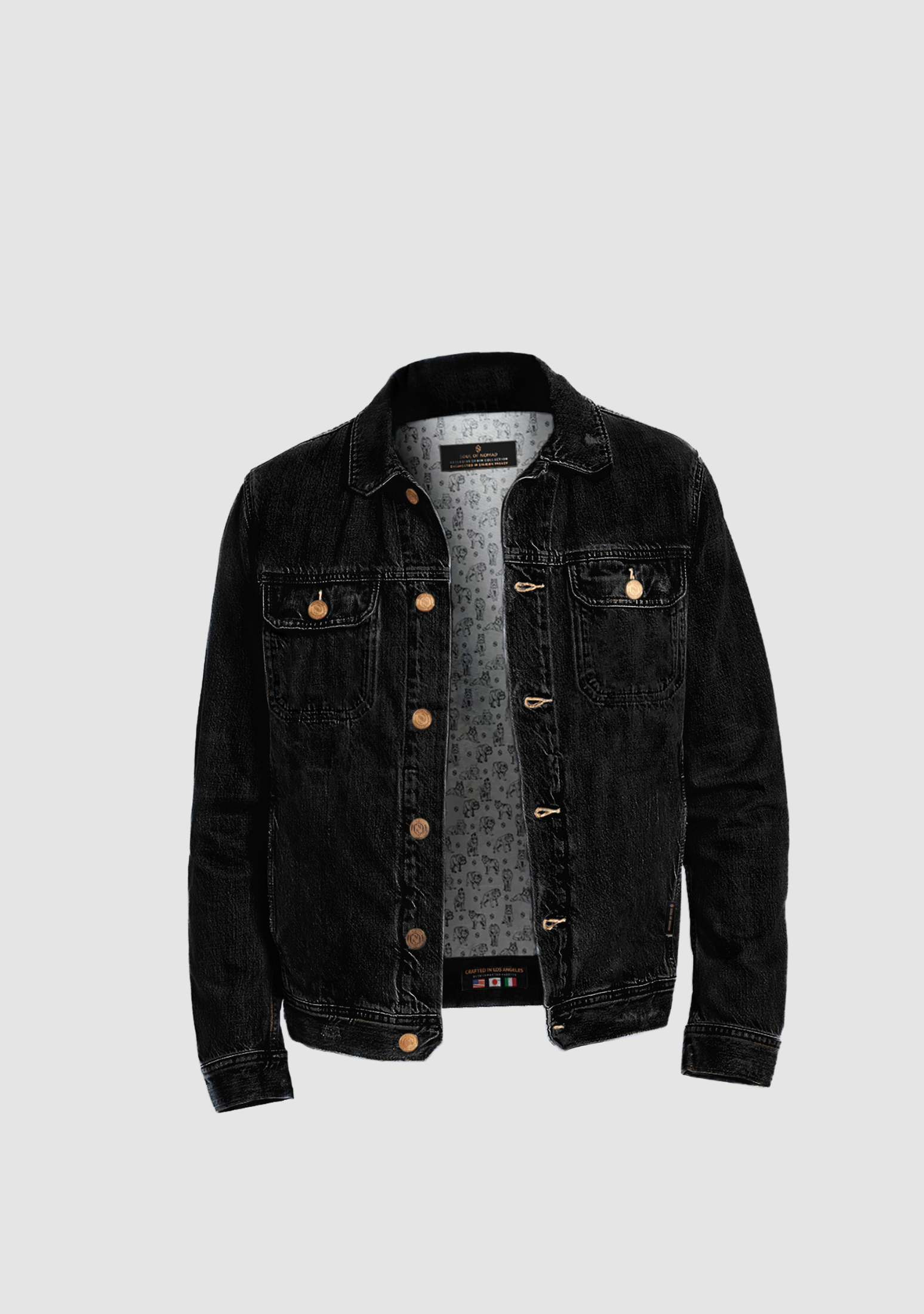 Maverick Denim Jacket - Nightrider Black