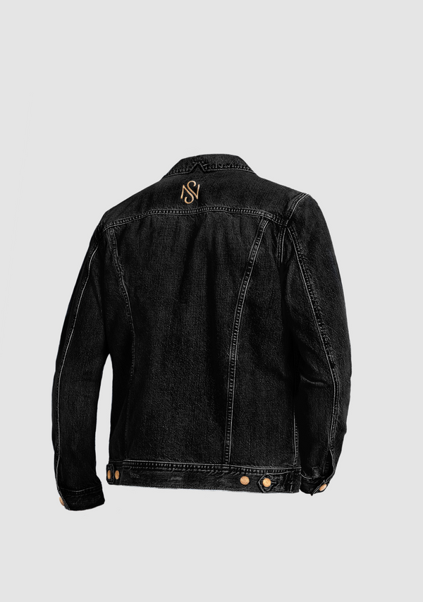 Maverick Denim Jacket - Nightrider Black