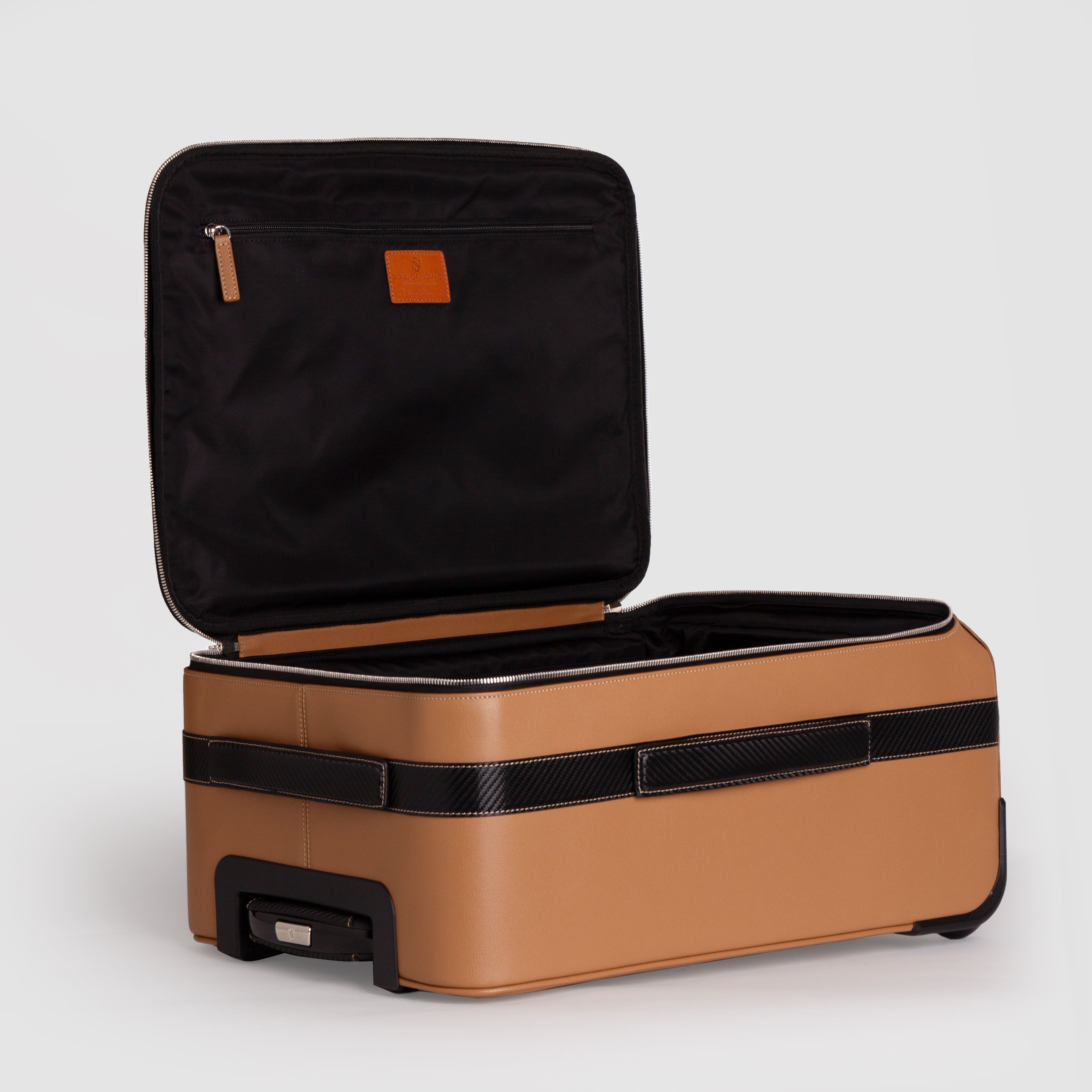 Soul of Nomad Brown Carry-On Luggage